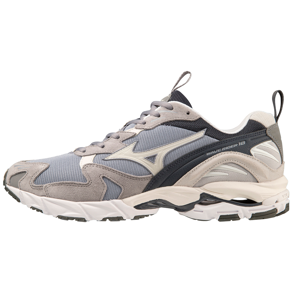 Mizuno WAVE RIDER 10 PREMIUM tradewinds/snow white/nimbus cloud